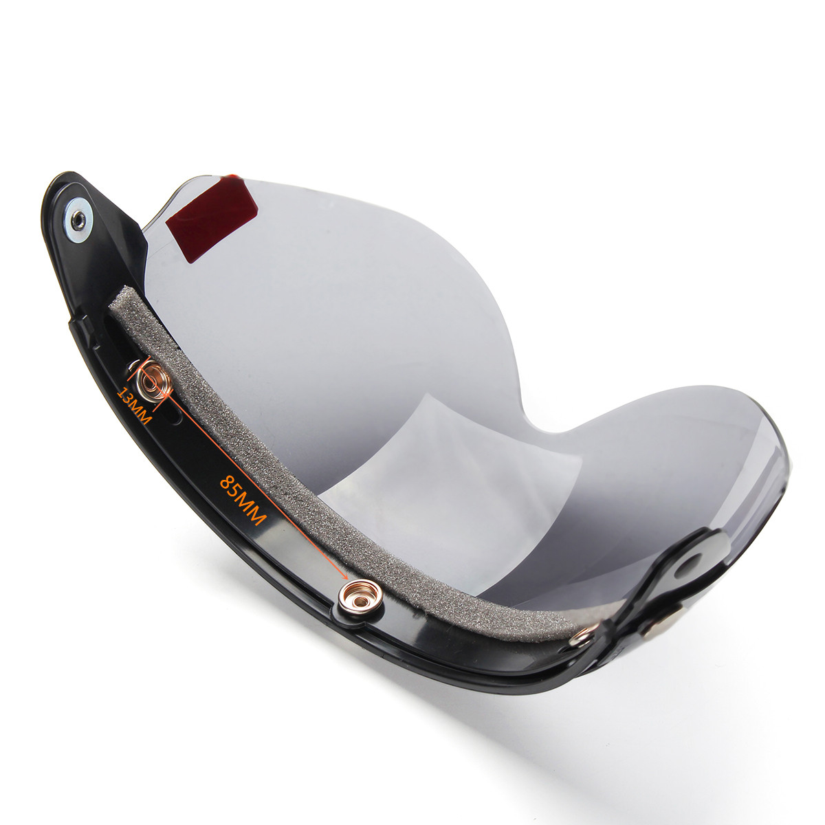 3-Snap-Button-Pilot-Style-Universal-Motorcycle-Helmet-Lens-Shield-Wind-Visor-1325802