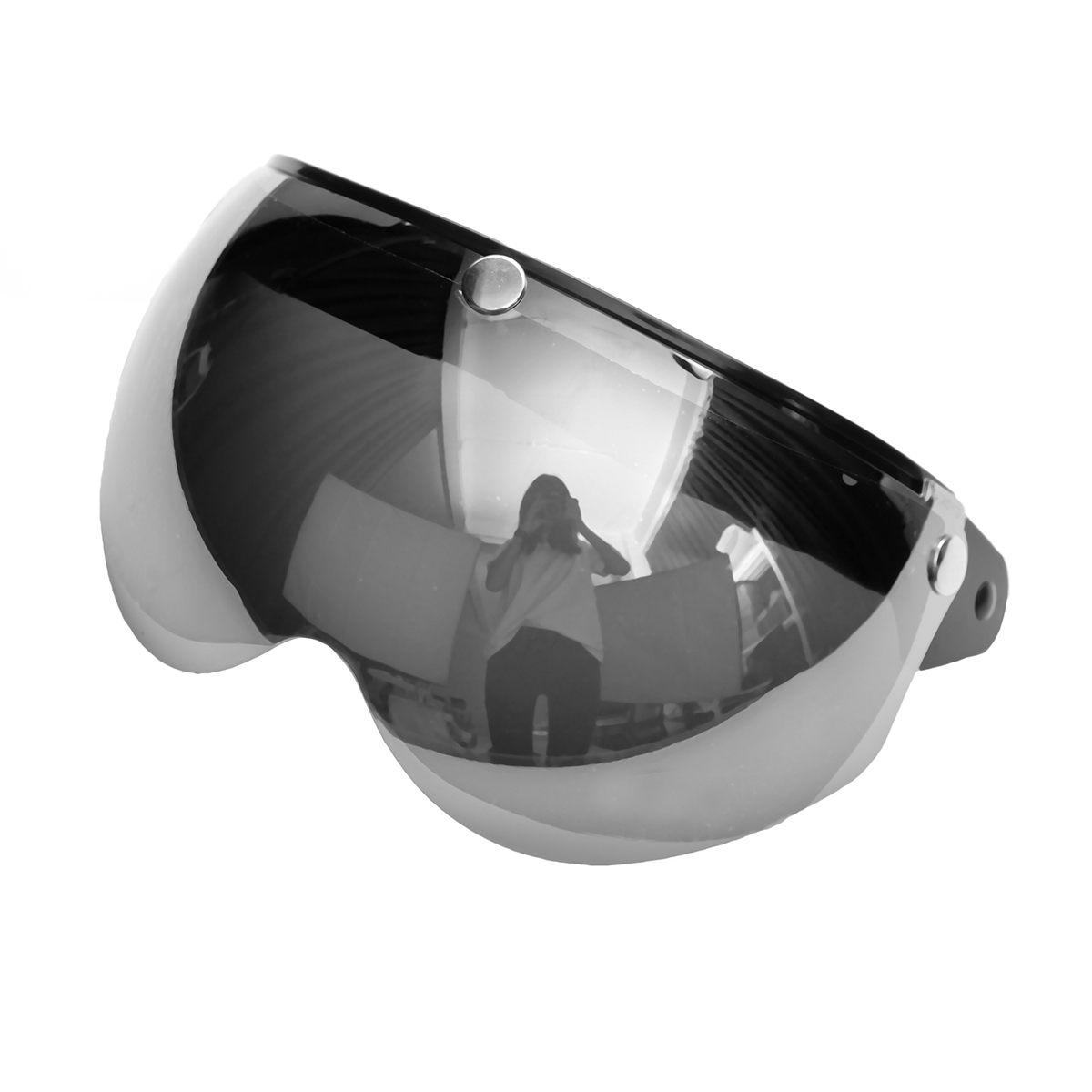 3-Snap-Button-Pilot-Style-Universal-Motorcycle-Helmet-Lens-Shield-Wind-Visor-1325802