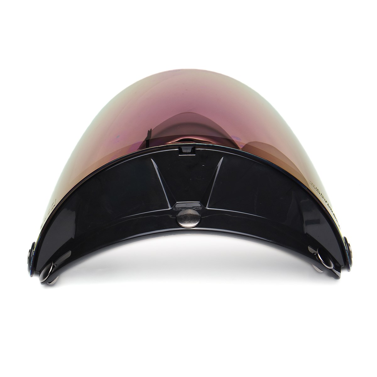 3-Snap-Flip-Up-Open-Face-Motorcycle-Helmet-Visor-Shield-Five-Colors-1353743