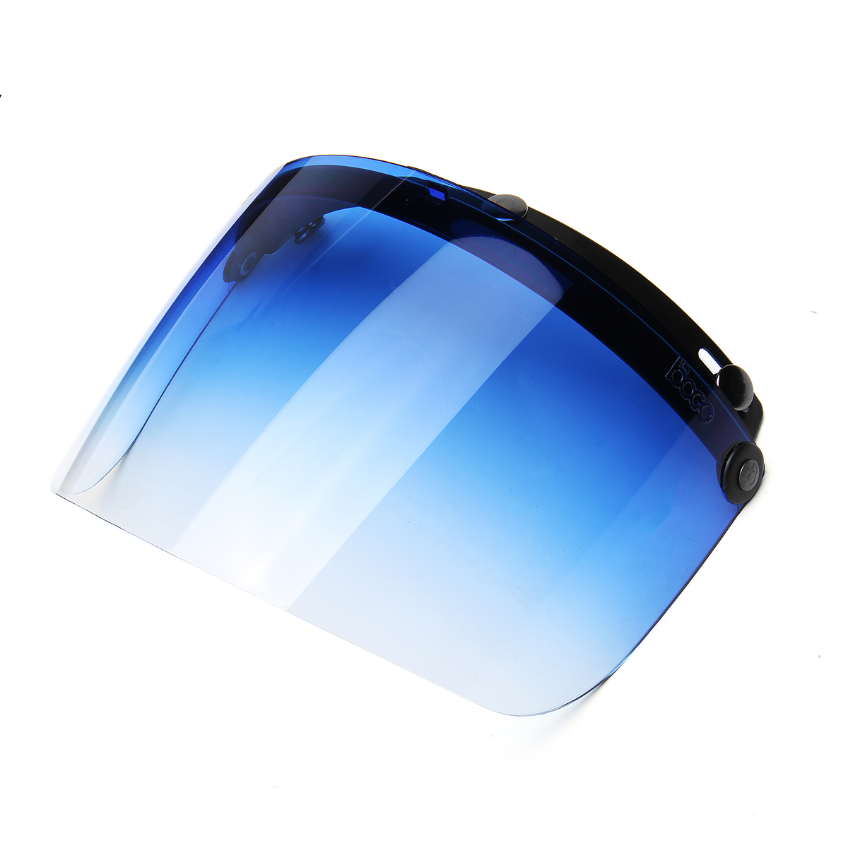 3-Snap-Flip-Up-Open-Face-Motorcycle-Helmet-Visor-Shield-Five-Colors-1353743