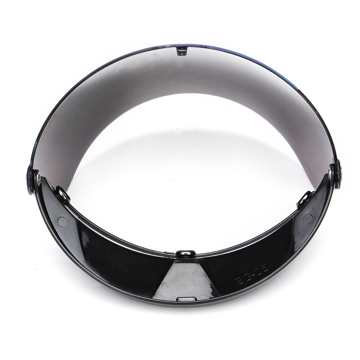 3-Snap-Flip-Up-Open-Face-Motorcycle-Helmet-Visor-Shield-Five-Colors-1353743