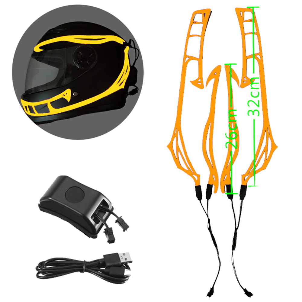 4-in-1-Motorcycle-Helmet-LED-Luminous-Sticker-Night-Riding-Cold-Light-Signal-Flashing-Strip-Helmet-U-1768815