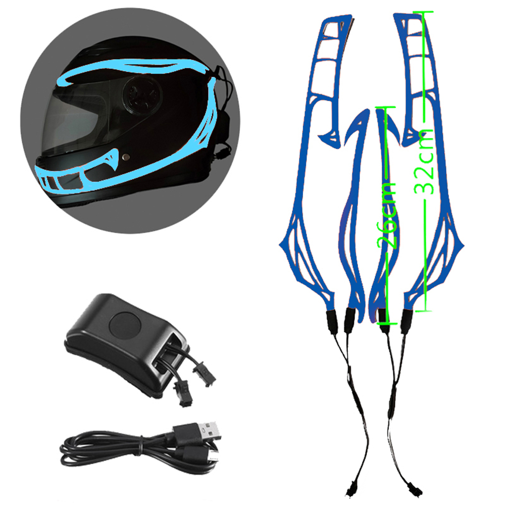 4-in-1-Motorcycle-Helmet-LED-Luminous-Sticker-Night-Riding-Cold-Light-Signal-Flashing-Strip-Helmet-U-1768815