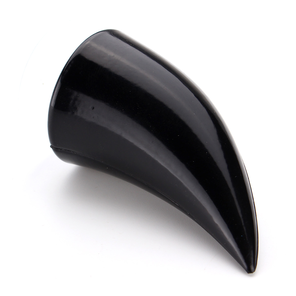 Black-Motorcycle-Helmet-Headwear-Accessoriess-Suction-Cups-Horns-Decor-Decoration-1376624