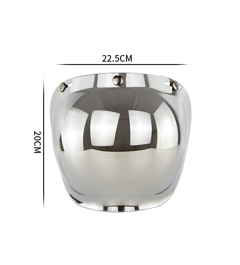 CYCYLEGEAR-Bubble-Shield-Helmet-Lens-For-Half-Retro-Flying-Helmet-Tri-buckle-Lens-With-Transparent-F-1694536