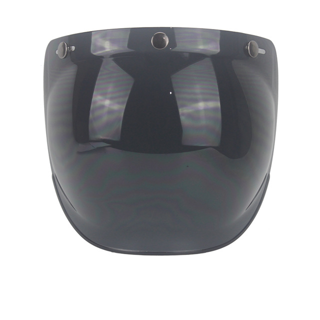 CYCYLEGEAR-Bubble-Shield-Helmet-Lens-For-Half-Retro-Flying-Helmet-Tri-buckle-Lens-With-Transparent-F-1694536
