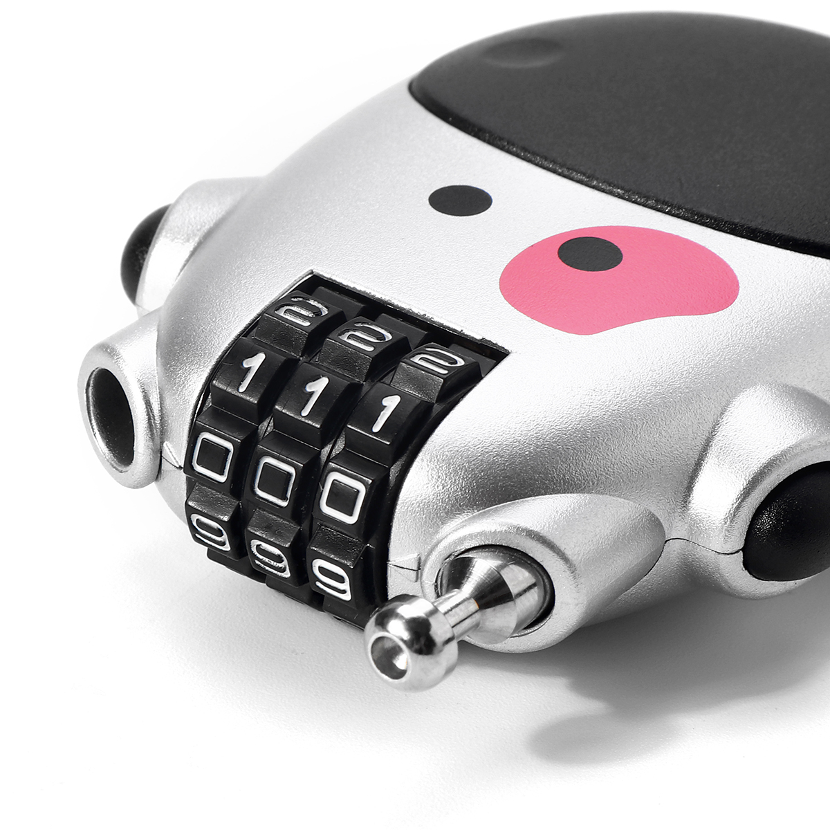 Digit-Password-Padlock-Motorcycle-Helmet-Combination-Lock-Safety-Adjustable-Cartoon-Cow-Carriage-Fas-1645375