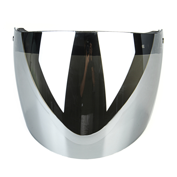 Flip-Up-Helmet-Shield-Lens-Visor-3-Snap-For-Motorcycle-Half-Helmet-Clear-Silver-1208011