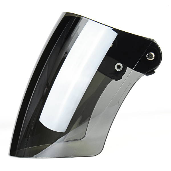 Flip-Up-Helmet-Shield-Lens-Visor-3-Snap-For-Motorcycle-Half-Helmet-Clear-Silver-1208011