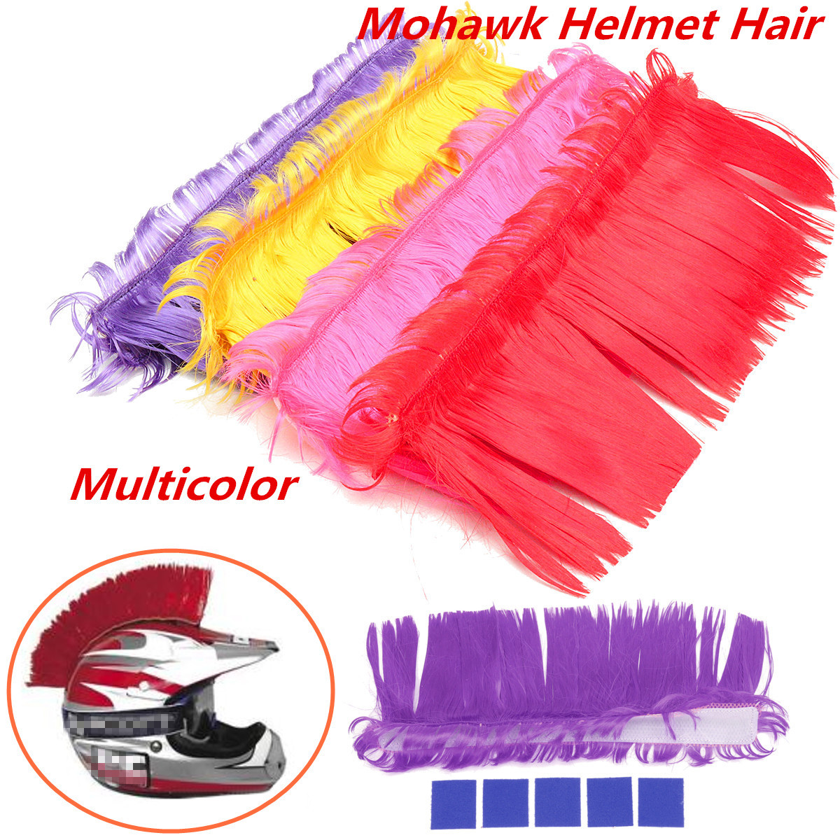 Helmet-Mohawk-Hair-Punk-Hair-For-Motorcycle-Helmets-Ski-Snowboard-Paintball-Race-1208779