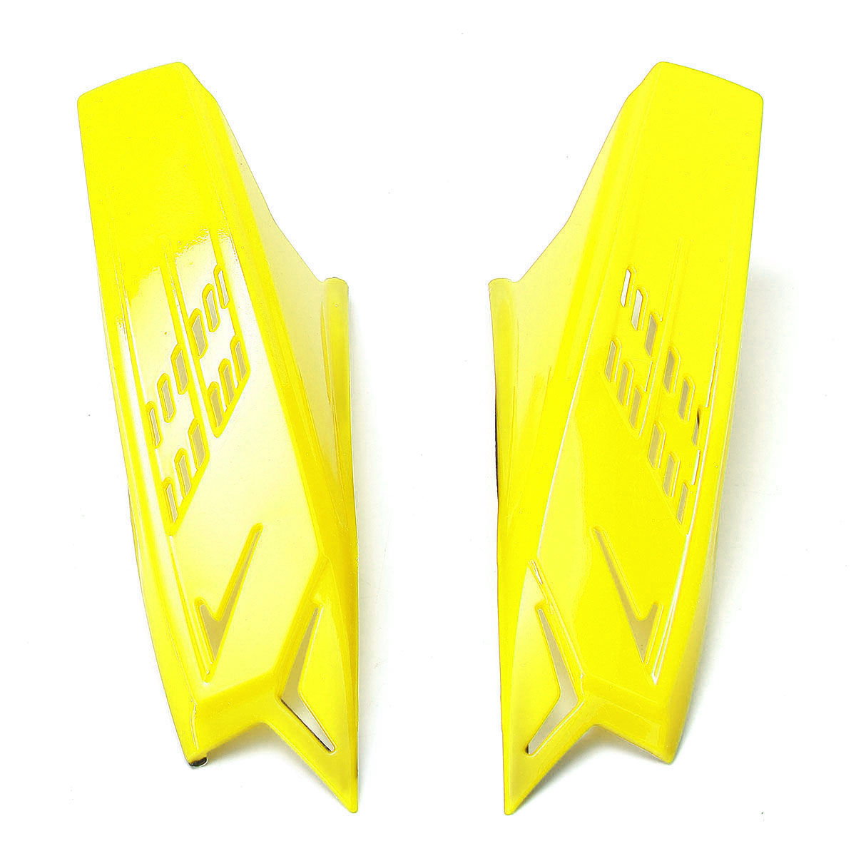 Mens-Motorcycle-Helmet-Horns-Accessories-Yellow-Red-Black-With-Scotch-Tapes-1135606