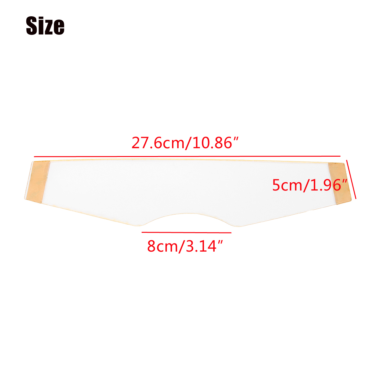 Motorcycle-Helmet-Anti-Fog-UV-Film-Universal-Clear-Shield-Visor-Insert-Lens-1341715