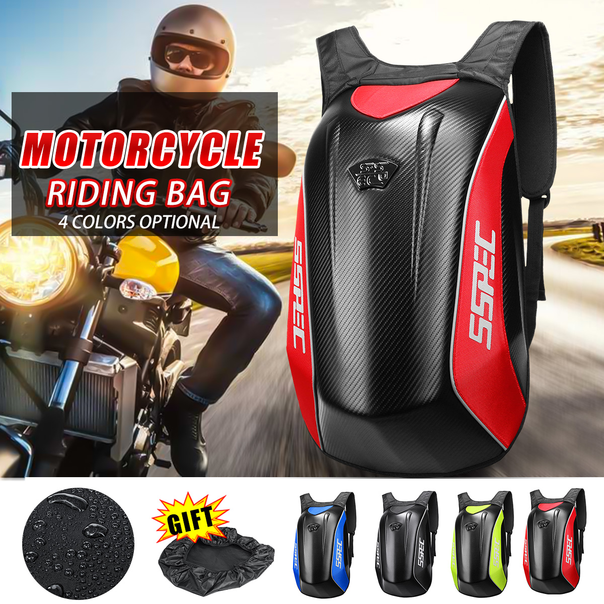 Motorcycle-Helmet-Backpack-Motocross-Riding-Racing-Storage-Bag-Carbon-Fiber-1410372
