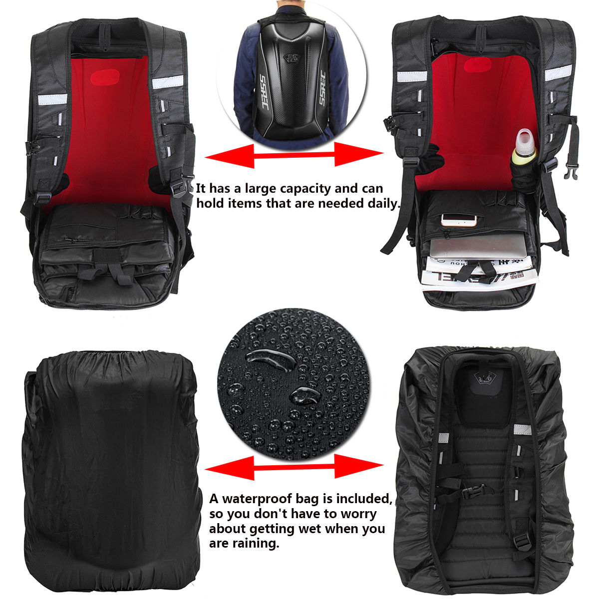 Motorcycle-Helmet-Backpack-Motocross-Riding-Racing-Storage-Bag-Carbon-Fiber-1410372