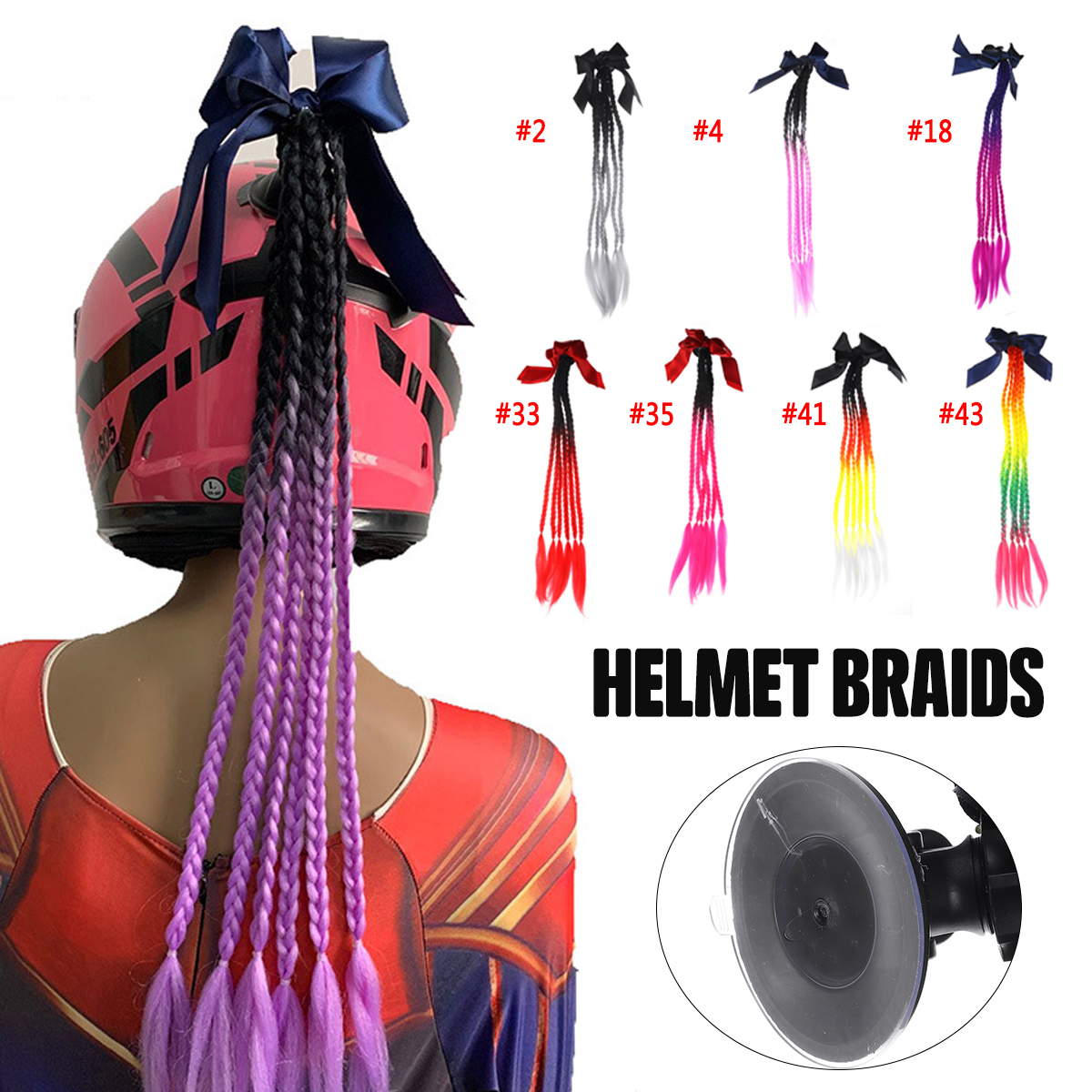 Motorcycle-Helmet-Braid-With-Twist-Sucker-Moto-Motorbike-Woman-Decoration-Braids-1733044