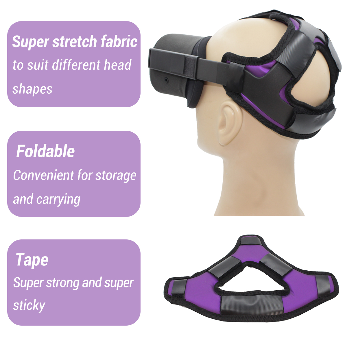 Non-slip-VR-Helmet-Head-Pressure-relieving-Strap-Foam-Pad-for-Oculus-Quest-1692066