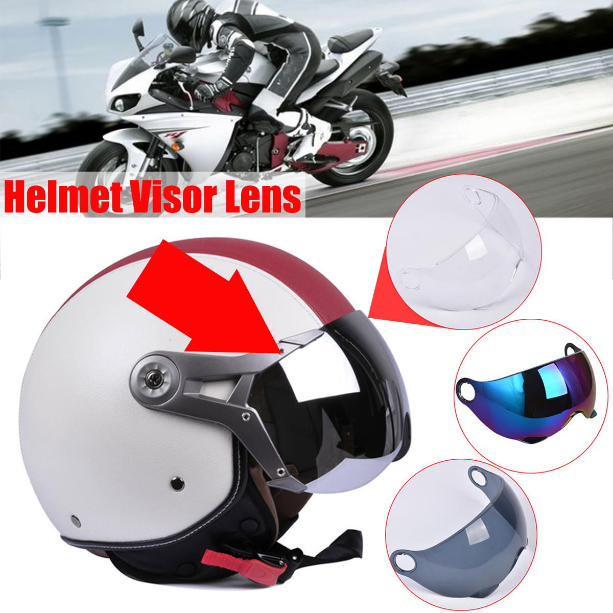 PC-Motocross-Motorcycle-Helmet-Visor-Lens-Shield-Windproof-Anti-scratch-Half-Face-1358348