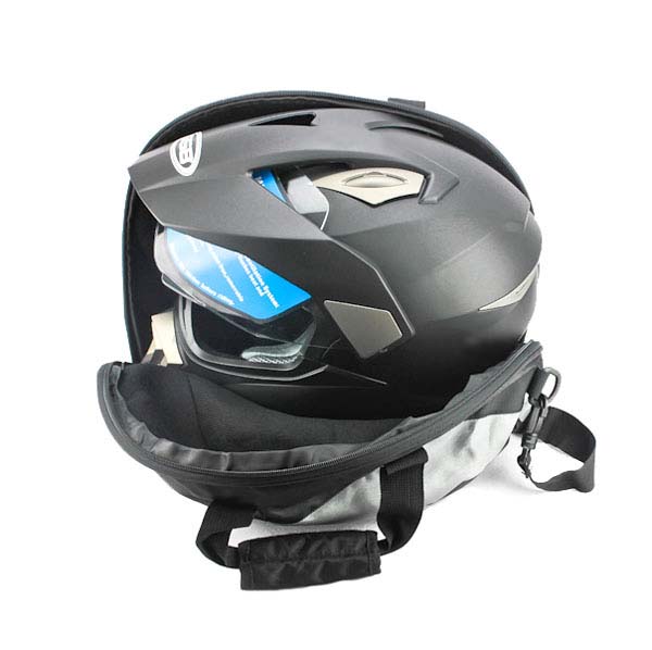 PRO-BIKER-Portable-Motorcycle-Full-Face-Helmet-Bag-Backpack-Black-Waterproof-911785