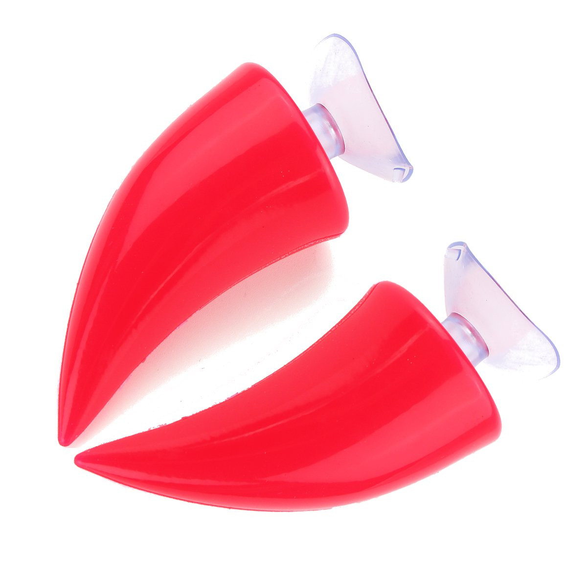 Pink-Motorcycle-Helmet-Headwear-Accessoriess-Suction-Cups-Horns-Decor-Decoration-1376625