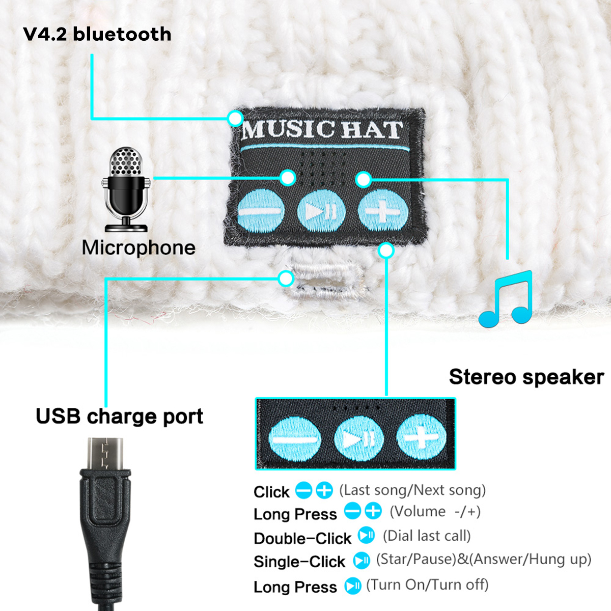 Stylish-bluetooth-Music-Beanie-Hat-Wireless-Cap-Headset-Headphone-Speaker-Mic-1434612