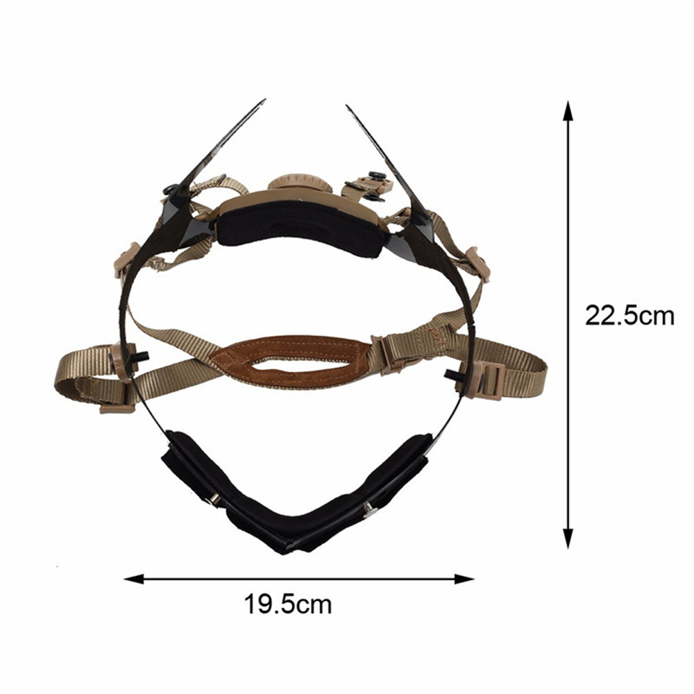WoSporT-Tactical-Helmet-Locking-Buckle-System-Outdoor-Protective-Adjustable-Strap-Accessory-1438406