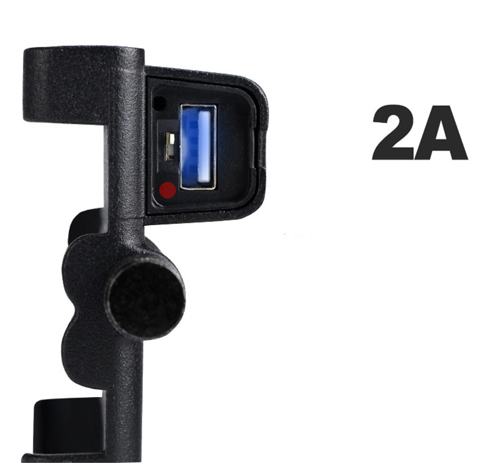 1224V-2A-Adjustable-Motorcycle-Phone-Holder-USB-Charger-Anti-corrosion-MirrorHandlebar-1458010