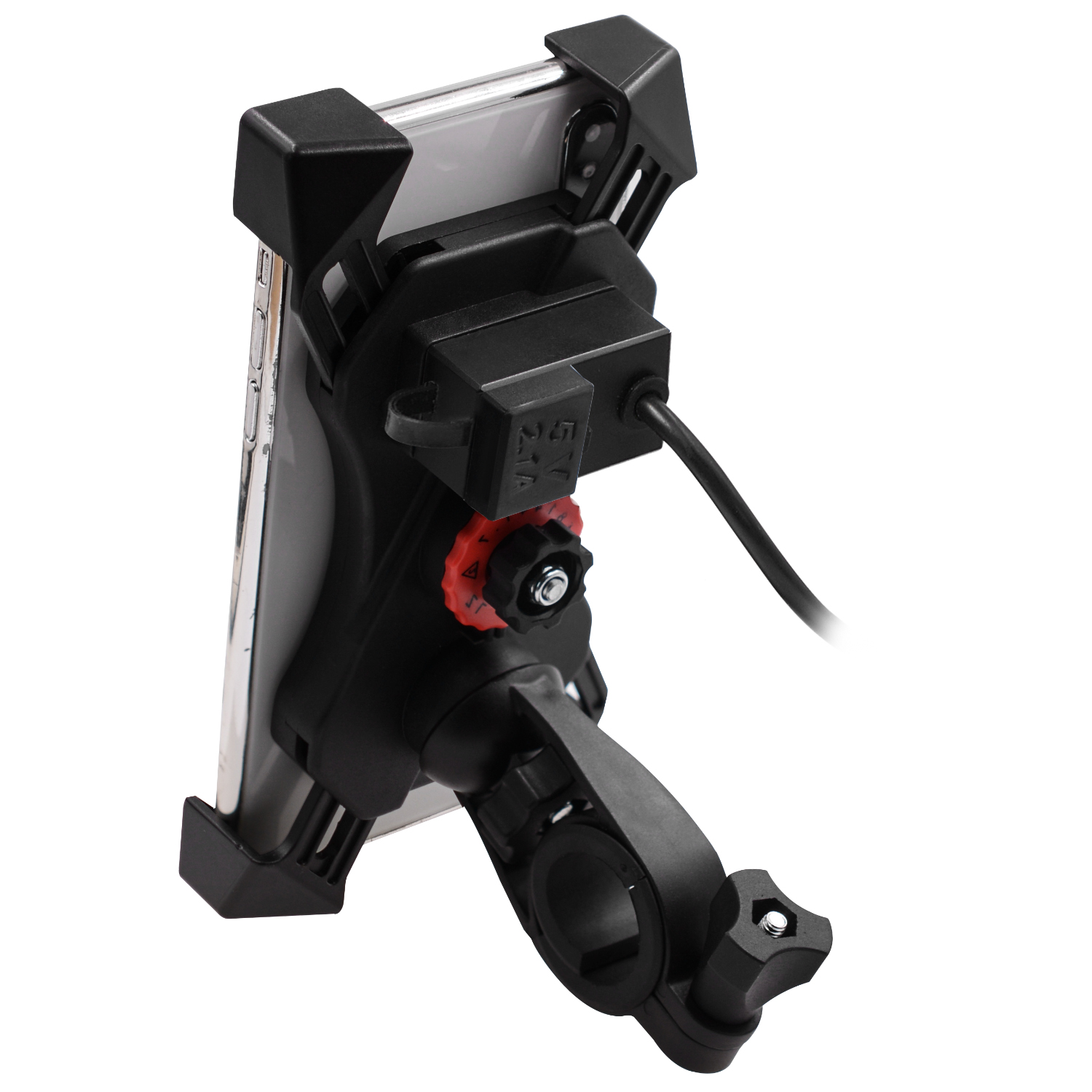 12V-35-6inch-USB-Rechargeable-Waterproof-Handlebar-Mirror-Phone-GPS-Holder-For-Electric-Car-Motorcyc-1761473