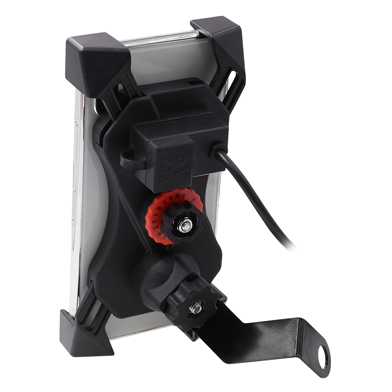 12V-35-6inch-USB-Rechargeable-Waterproof-Handlebar-Mirror-Phone-GPS-Holder-For-Electric-Car-Motorcyc-1761473