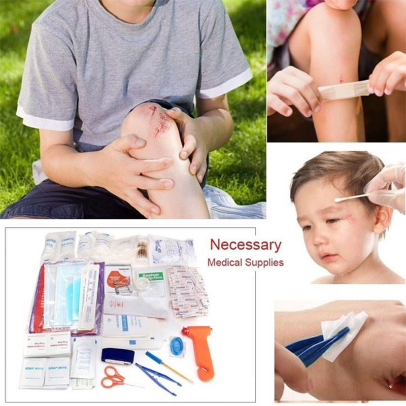 180PCS-30-Item-First-Aid-Kit-Medical-Bag-Emergency-Survival-for-Car-Sport-Travel-1816950