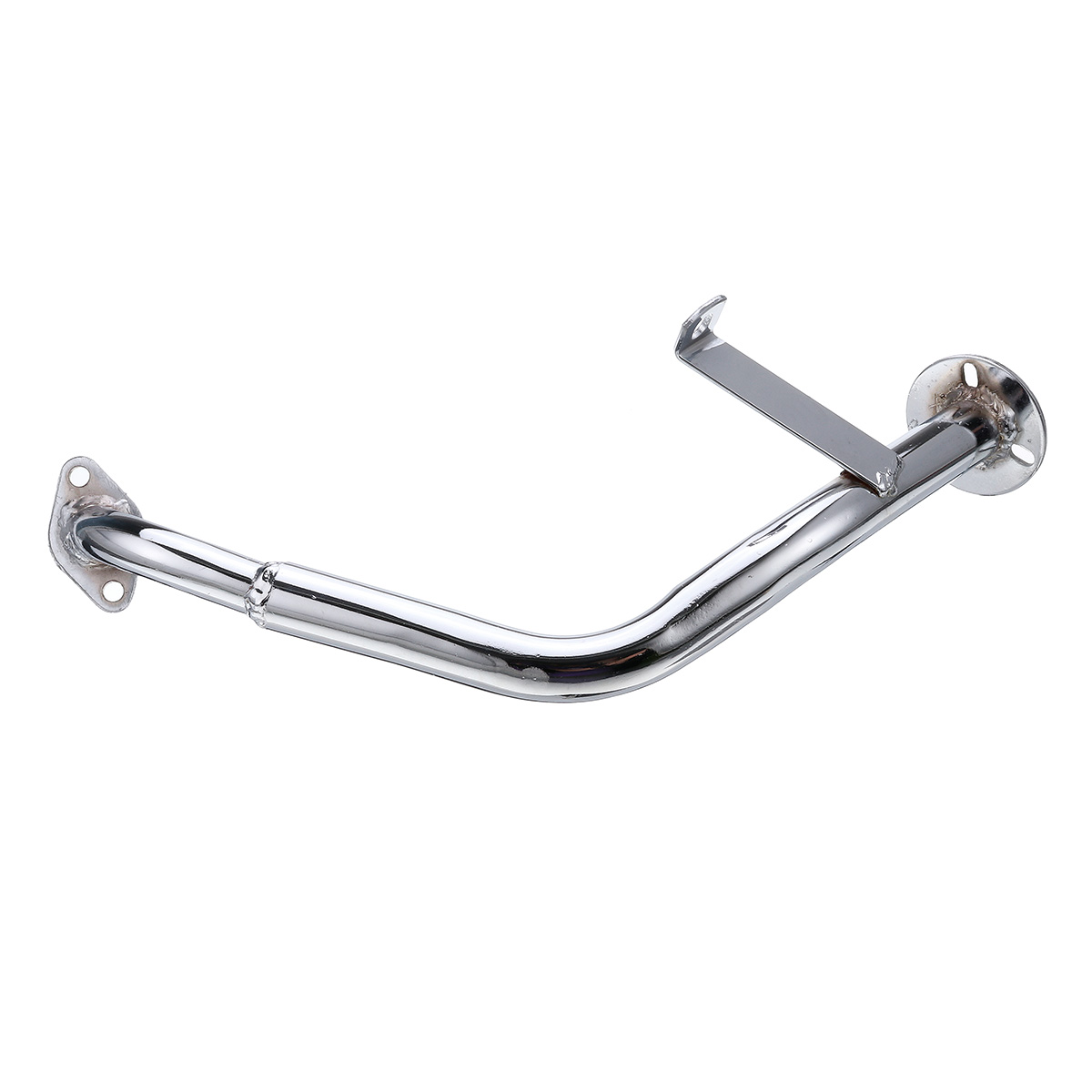 22MM-Inlet-Round-Bent-Outlet-Exhaust-Muffler-Tip-End-Tail-Pipe-with-GY6-Front-Pipe-Kit-Rear-1505698