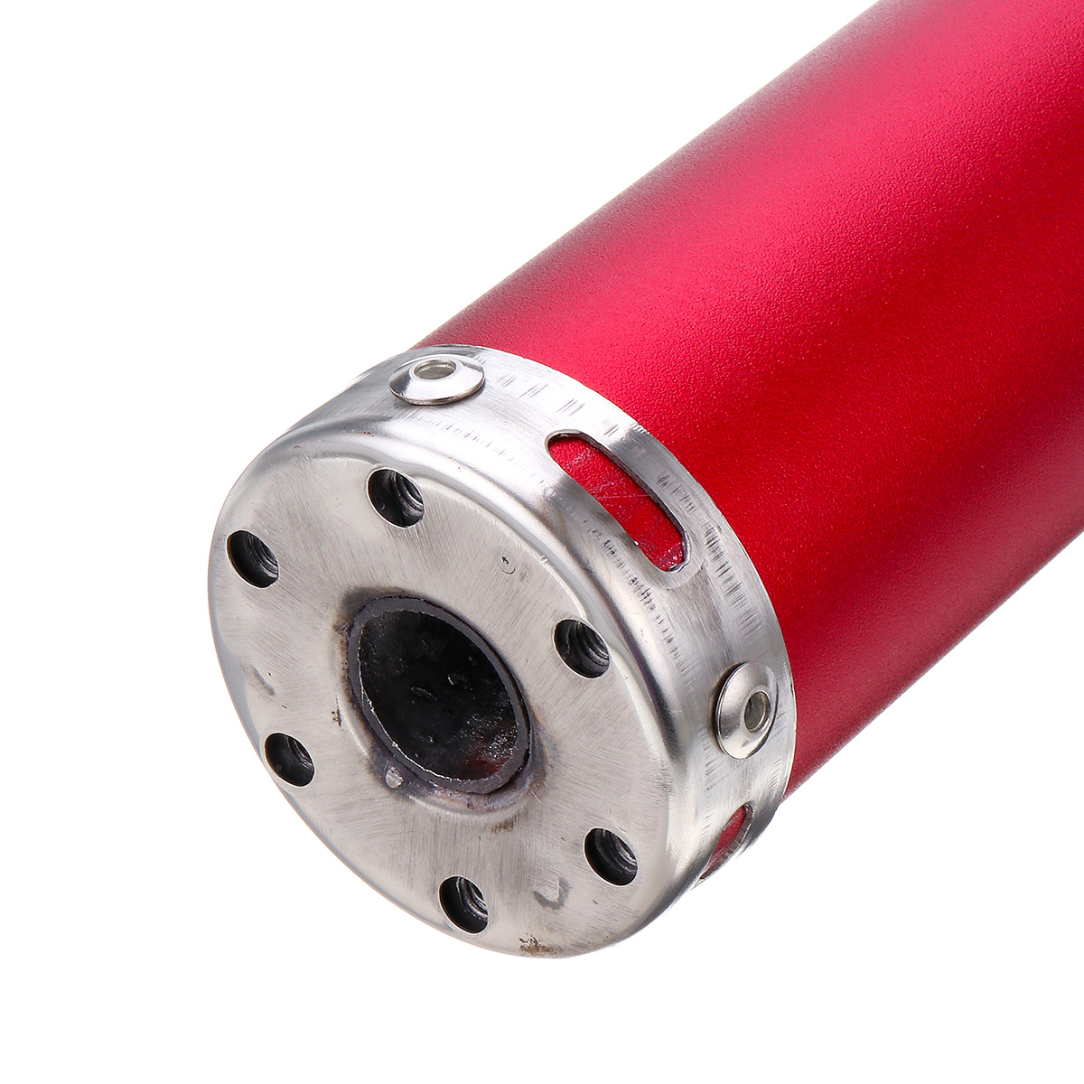 22MM-Inlet-Round-Bent-Outlet-Exhaust-Muffler-Tip-End-Tail-Pipe-with-GY6-Front-Pipe-Kit-Rear-1505698