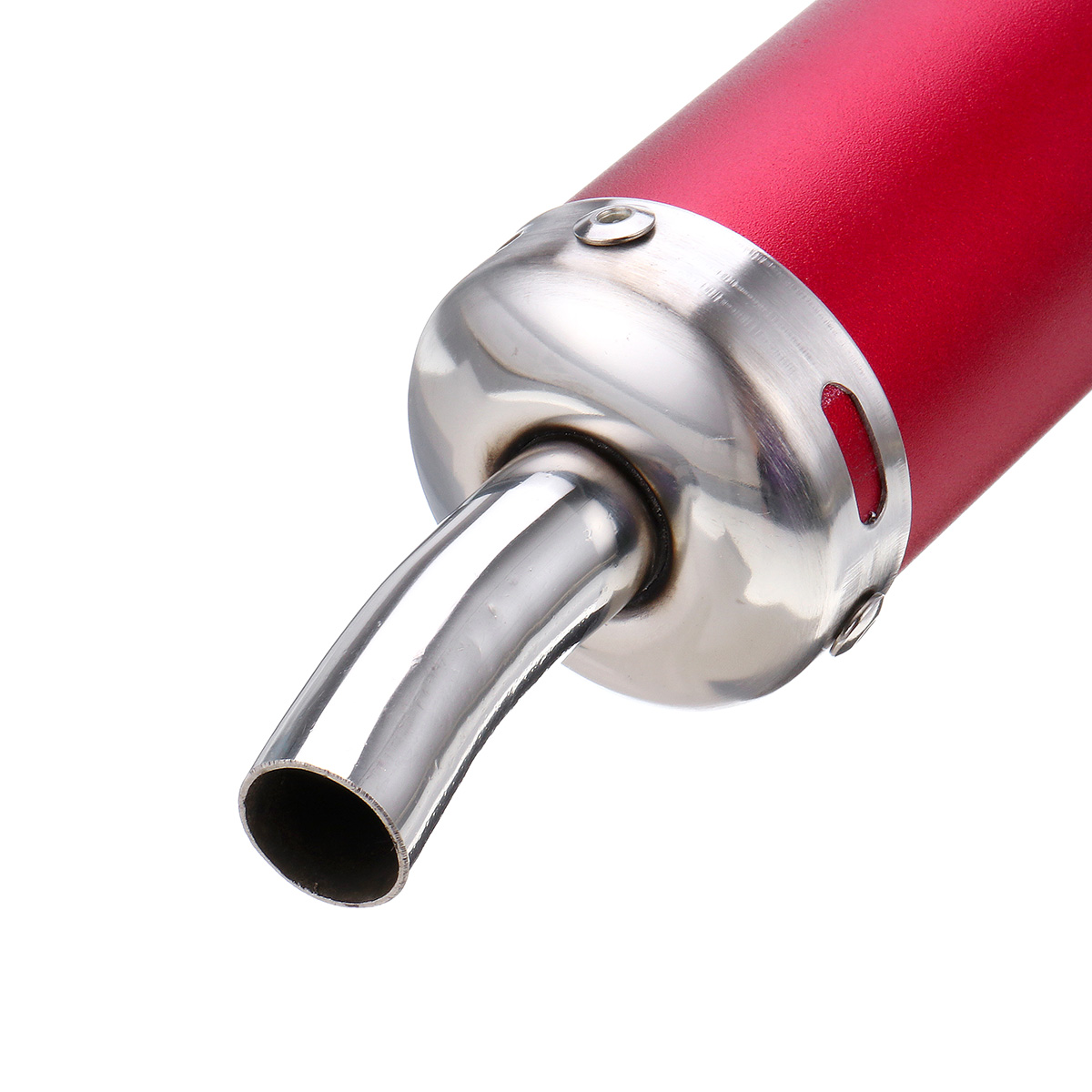 22MM-Inlet-Round-Bent-Outlet-Exhaust-Muffler-Tip-End-Tail-Pipe-with-GY6-Front-Pipe-Kit-Rear-1505698