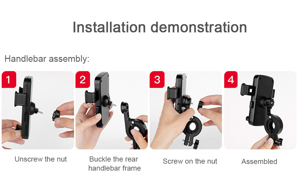 47-65quot-Mobile-Phone-GPS-Holder-Quick-Lock-Anti-Skid-Shockproof-Universal-For-Motorcycle-Bicycles--1806828