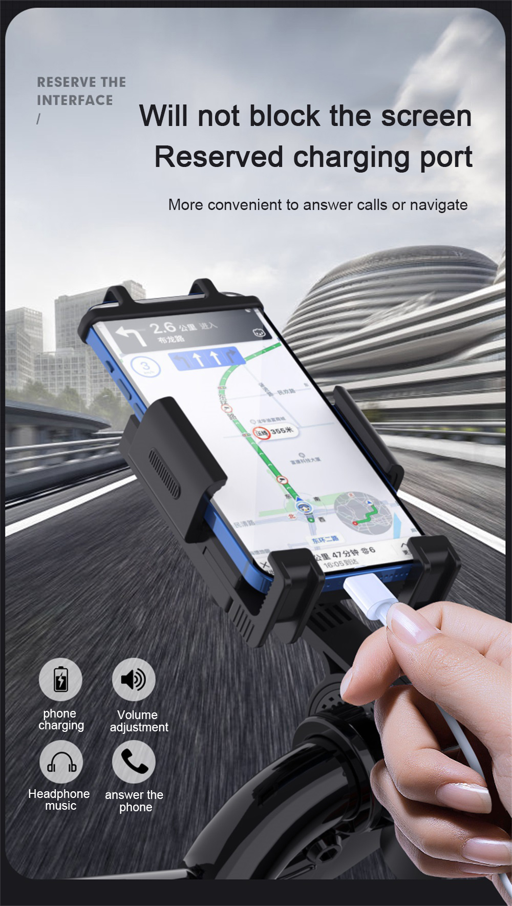 47-67-Inch-Phone-Bracket-360deg-Rotatable-Mobile-Phone-Holder-Anti-Shake-Handlebar-Mount-For-General-1817854