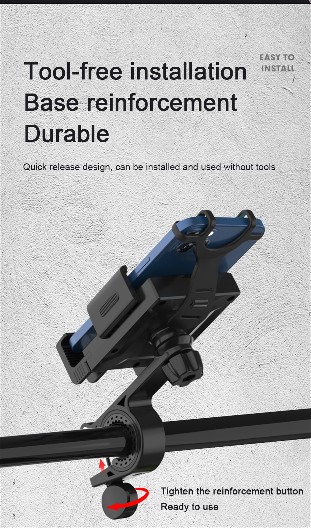 47-67-Inch-Phone-Bracket-360deg-Rotatable-Mobile-Phone-Holder-Anti-Shake-Handlebar-Mount-For-General-1817854