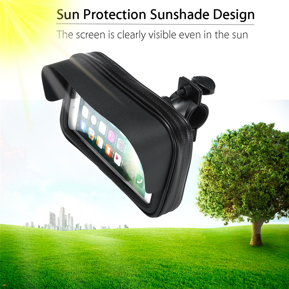 47-Waterproof-Sun-Shade-Anti-UV-Cellphone-GPS-Holder-Motorcycle-Mount-Case-Bag-1400722