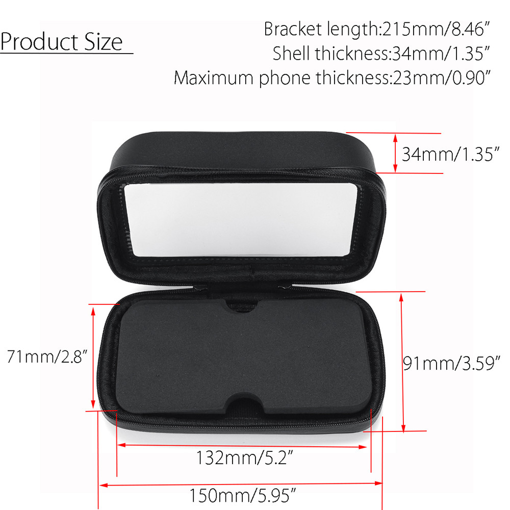 47-Waterproof-Sun-Shade-Anti-UV-Cellphone-GPS-Holder-Motorcycle-Mount-Case-Bag-1400722