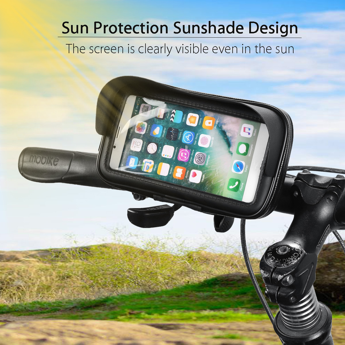 55quot-Waterproof-Sun-Shade-Anti-UV-Cellphone-GPS-Holder-Motorcycle-Bicycle-Mount-Case-Bag-1741316