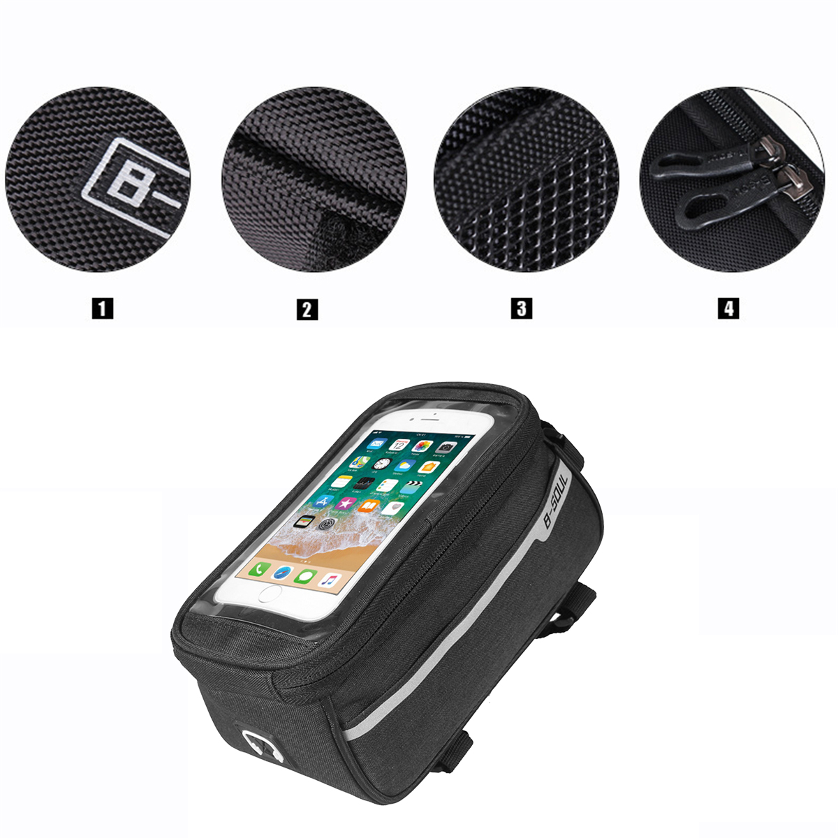 60-Inch-Waterproof-Phone-Bag-Case-For-Motorcycle-Riding-Bicycle-Cyling-Handlebar-Frame-Front-Tube-Ac-1703362