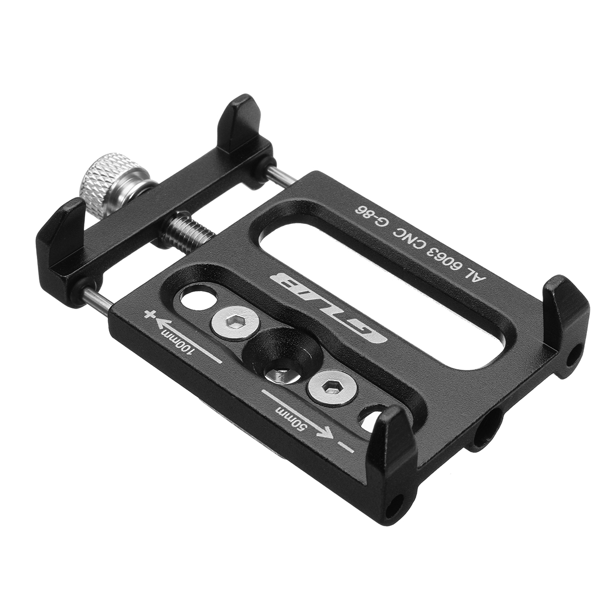 Aluminum-Bike-Motorcycle-Phone-GPS-Holder-Handbar-Clip-Stand-Mount-Bracket-Universal-1175543