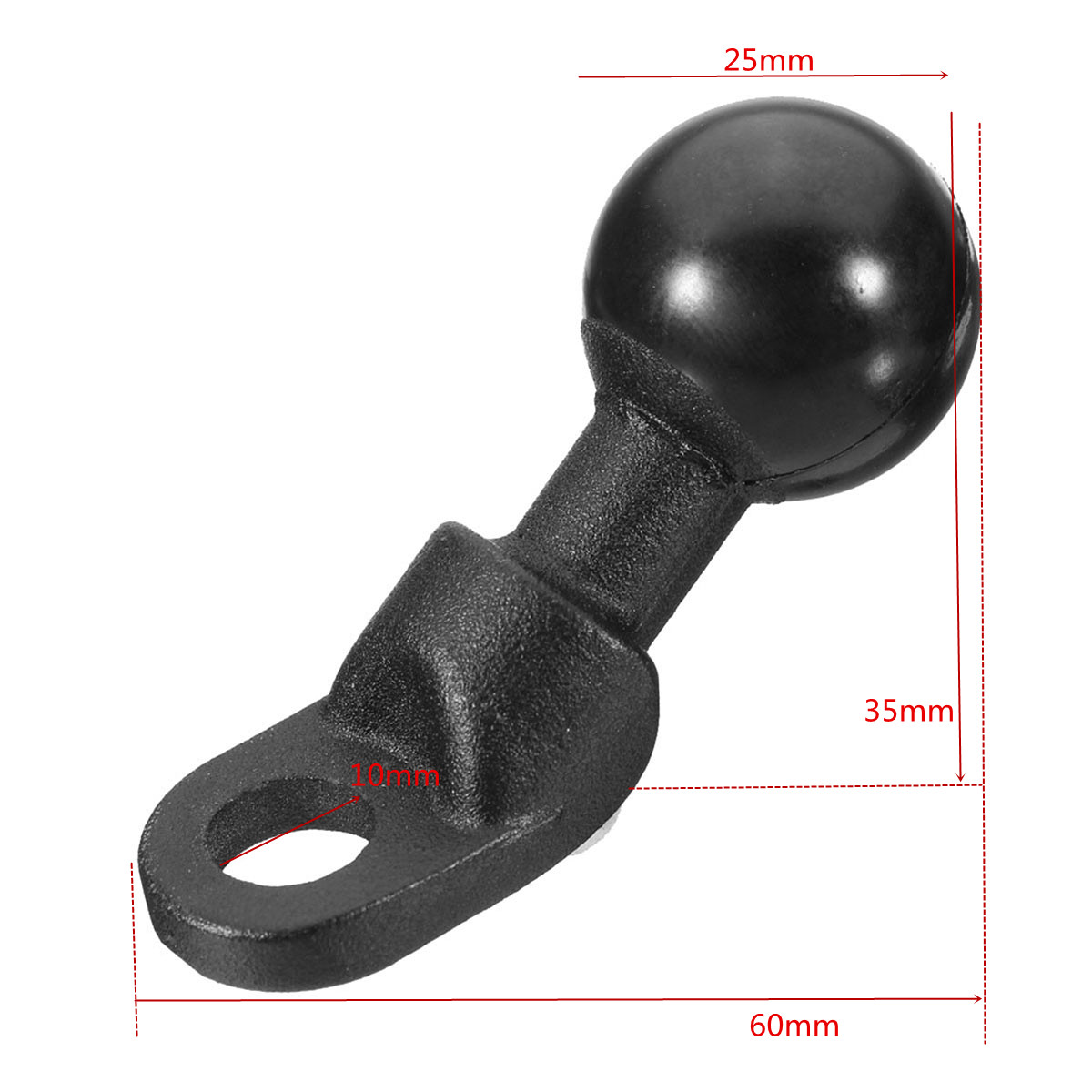 Black-GPS-Holder-Mounts-Motorcycle-Base-with-9mm-Hole-and-1inch-Ball-1244036