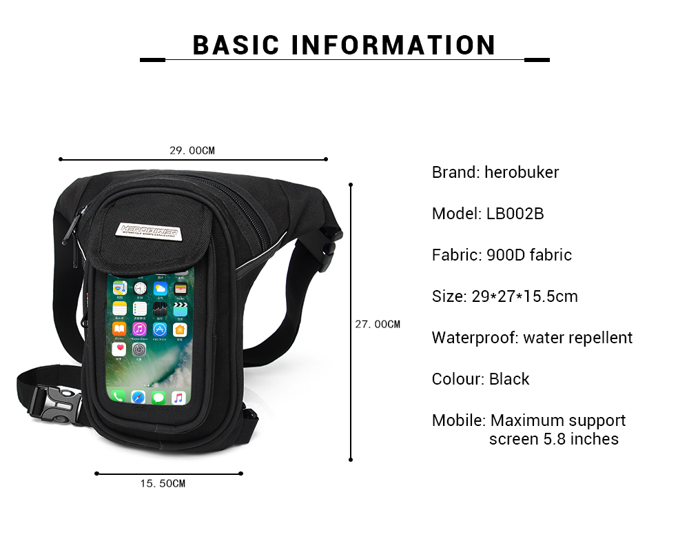 HEROBIKER-Motorcycle-Riding-Waist-Leg-Bag-Waterproof-Punk-Saddle-Multi-functional-Pockets-1416031