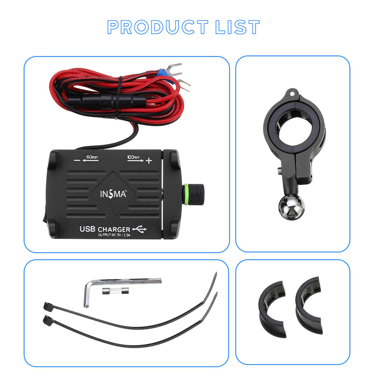 INSMA-25A-Aluminum-USB-Charger-Handlebar-Phone-Holder-Mount-For-Motorcycle-Electric-Mountain-Bike-1479465