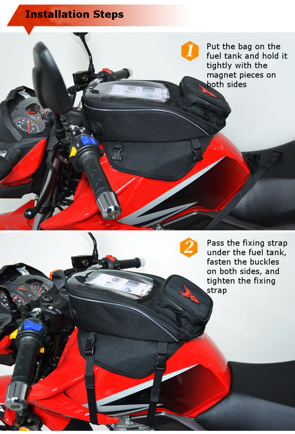 MOTOCENTRIC-Large-Screen-Motorcycle-Fuel-Tank-Package-Mobile-Navigation-Bag-Slung-Shoulder-1623033