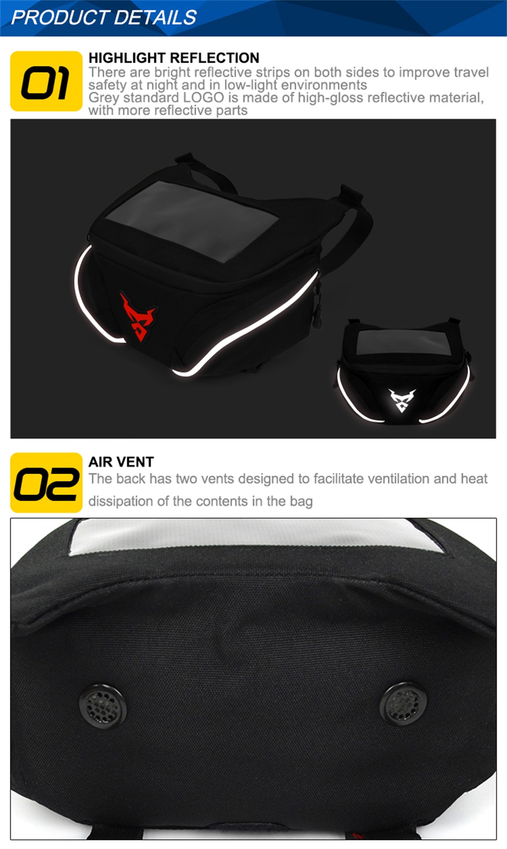 MOTOCENTRIC-Mobile-Navigation-Waterproof-Motorcycle-Front-Bag-Visible-Oxford-Motocross-Reflective-Wa-1821113
