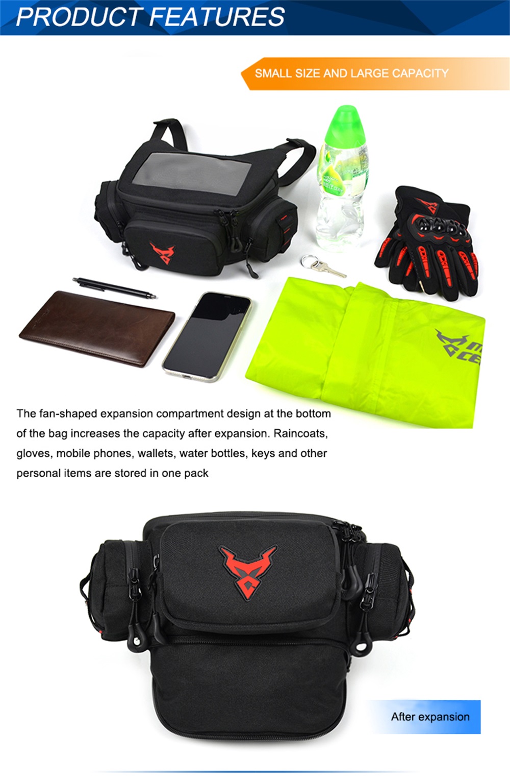 MOTOCENTRIC-Touch-Screen-Navigation-Visible-Motorcycle-Front-Storage-Bag-Waterproof-Oxford-Cloth-Rid-1821041