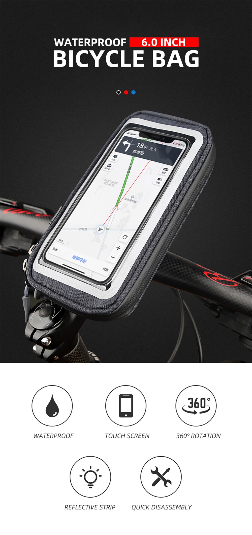 Mobile-Phone-Waterproof-Bag-GPS-Navigation-Bags-Shock-Resistant-for-Motorcylce-Bicycle-Handlebar--Re-1823565