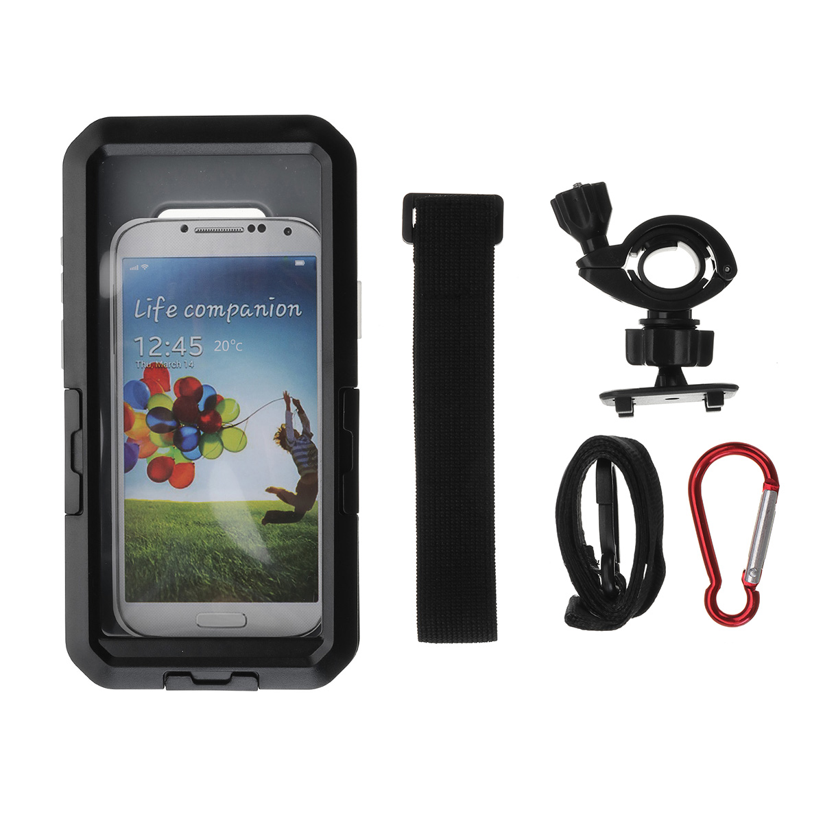 Motorbike-Bike-Phone-GPS-Holder-Underwater-Waterproof-Case-For-Samsung-S8-S9-1333620