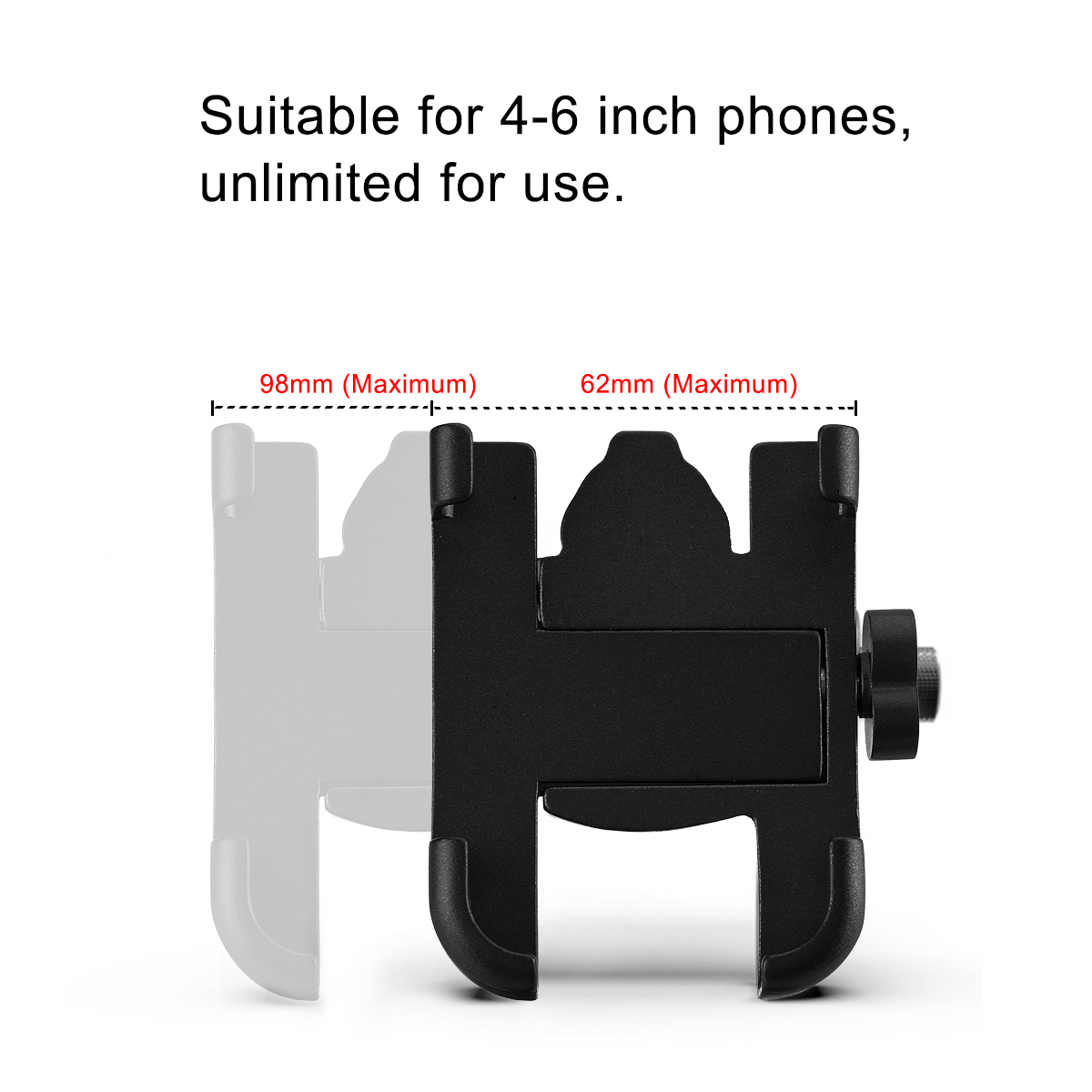 Motorcycle-Bike-ATV-Handlebar-Mount-Holder-For-Cell-Phone-GPS-Universal-1435396