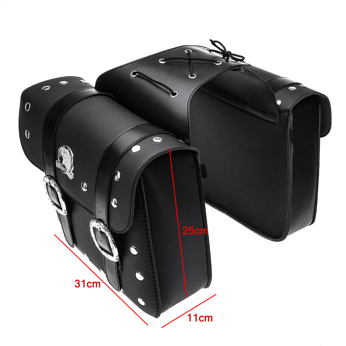 PU-Leather-Motorcycle-Saddlebags-Luggage-Side-Tool-Bag-Black-Left-Right-Pouch-For-Harley-1622763